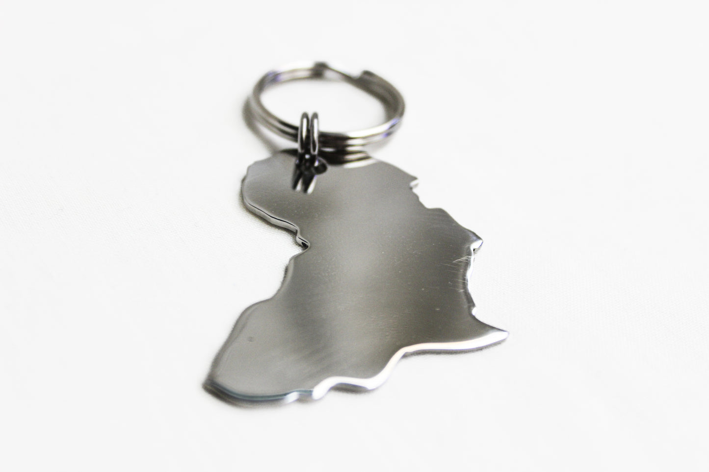Africa Shaped Keyring