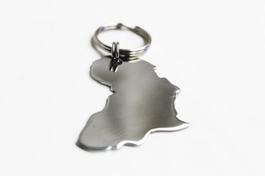 Africa Shaped Keyring